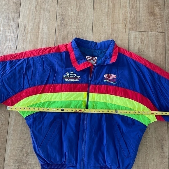 VINTAGE NASCAR Jeff Gordon 24  DuPont American made racing jacket - Picture 4 of 7
